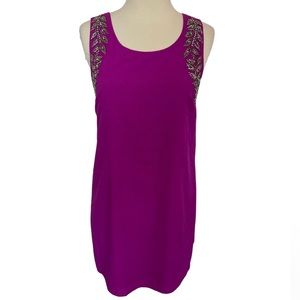 Sugar Lips Purples Beaded Dress Size S